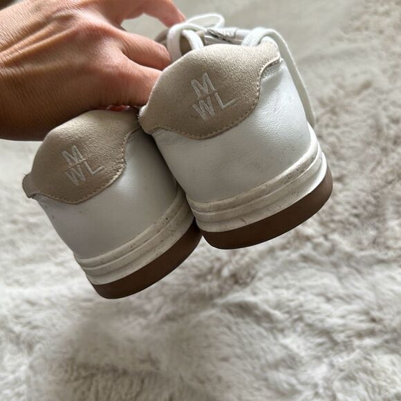 Madewell Court Sneakers in Colorblock Leather and Suede Size 11.5 - Picture 6 of 9